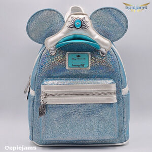 Loungefly Disney Cruise Line 25th Anniversary Shimmering Seas Mini Backpack